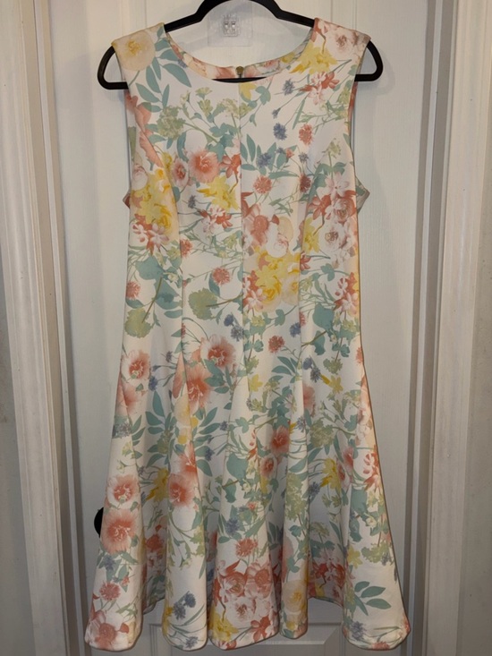 Calvin Klein Dresses & Skirts - Calvin Klein Floral Sleeveless Dress in Multi-Color floral NWOT